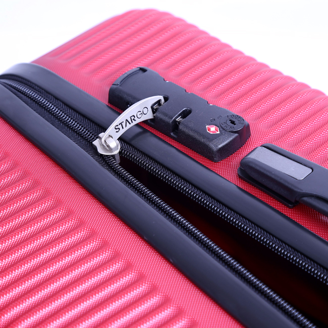 Stargo Helen Z26 có khóa số TSA chuẩn quốc tế, khóa kéo double zipper chống rạch