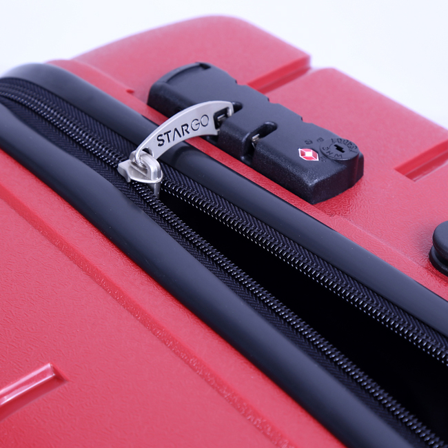 Vali Stargo Maris Z26 khóa số TSA chuẩn quốc tế, khóa kéo double zip chống rạch trộm
