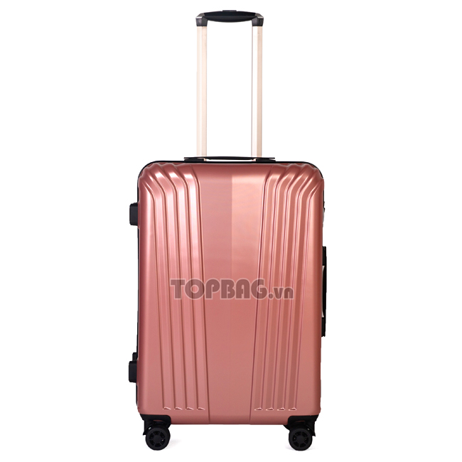 Vali Travel King FZ018 có thiết kế thời trang, trẻ trung, màu hồng nữ tính