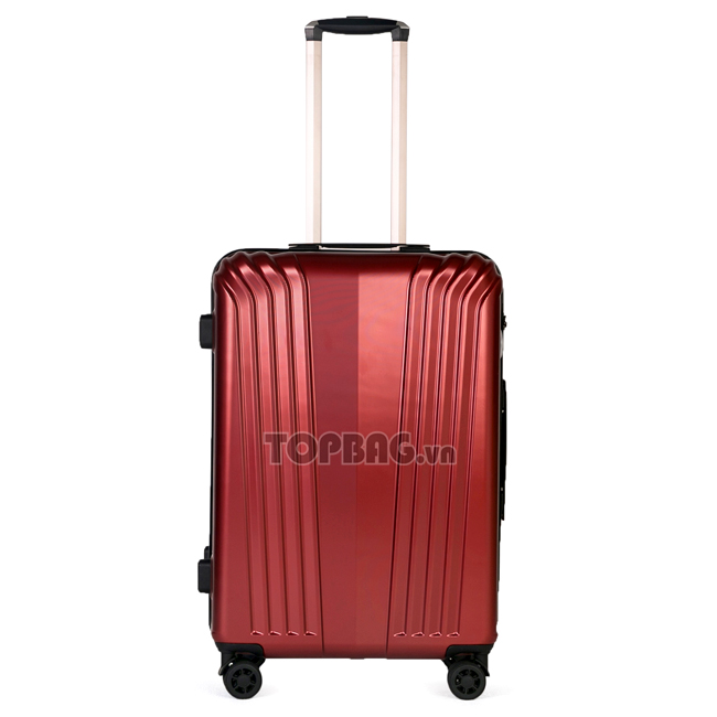 Vali Travel King FZ018 có thiết kế thời trang, trẻ trung, màu đỏ đô cực đẹp