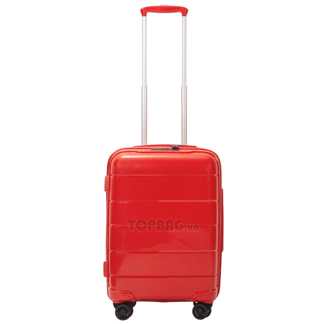 Vali kéo Travel King PP110 20 inch (S) - red, kiểu dáng nhỏ gọn, màu đen lịch lãm