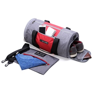 Túi thể thao Simplecarry Gymbag - Grey/Red